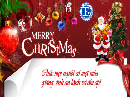 Chúc mừng giáng sinh ấm áp và an lành