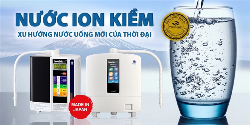 Nước uống ion kiềm có thực sự tốt như lời đồn