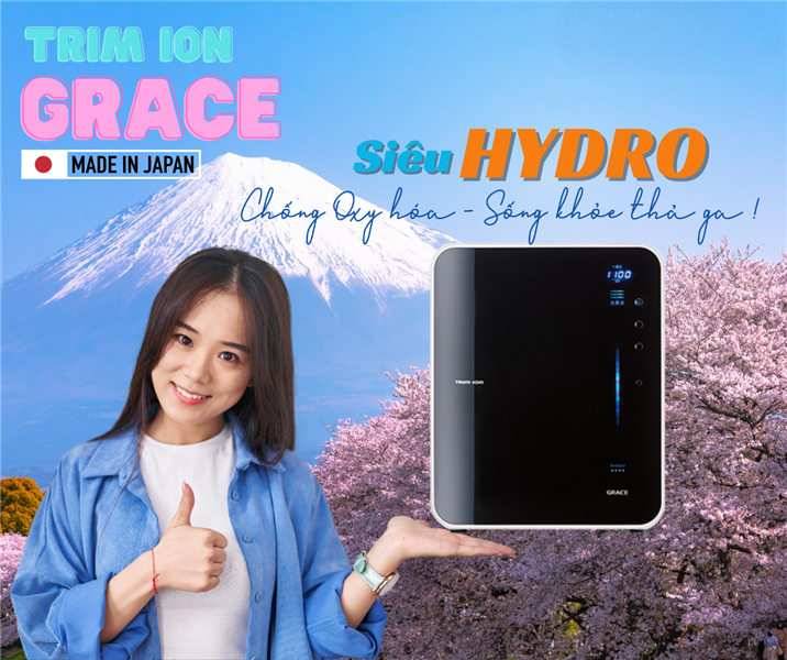 Vì sao máy lọc nước ion kiềm Trim Ion Grace là sự lựa chọn lý tưởng cho gia đình?