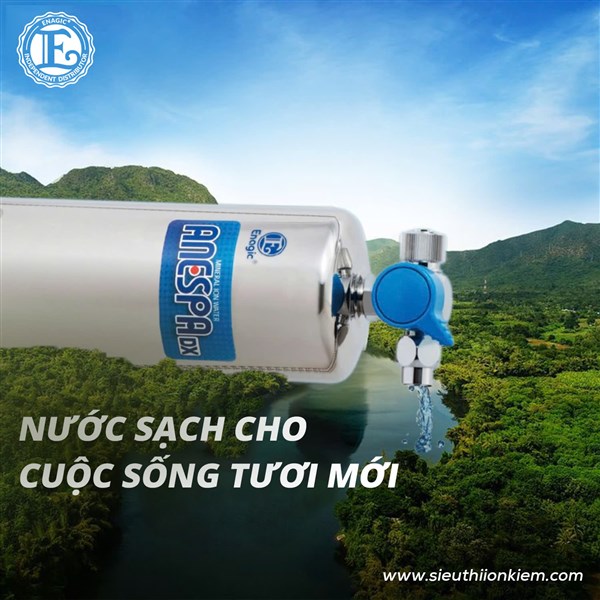 Hướng dẫn vệ sinh máy tắm khoáng Anespa đơn giản tại nhà