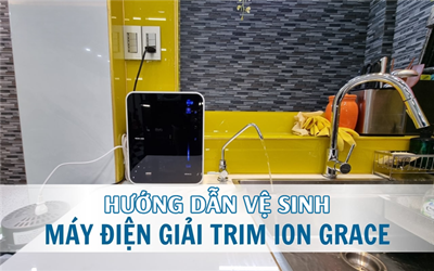 Cách vệ sinh máy Trim Ion Grace để kéo dài tuổi thọ
