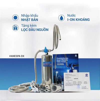 Vì sao vòi tắm tạo ion khoáng Anespa là lựa chọn đáng đầu tư cho gia đình?