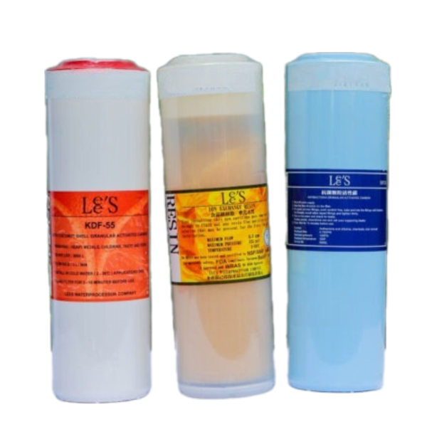 Bộ ba lõi lọc thay thế CRYSTAL ION