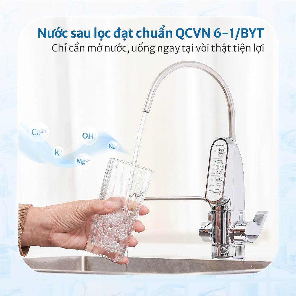 Chuyên gia bật mí sự thật về nước ion kiềm mà bạn chưa biết