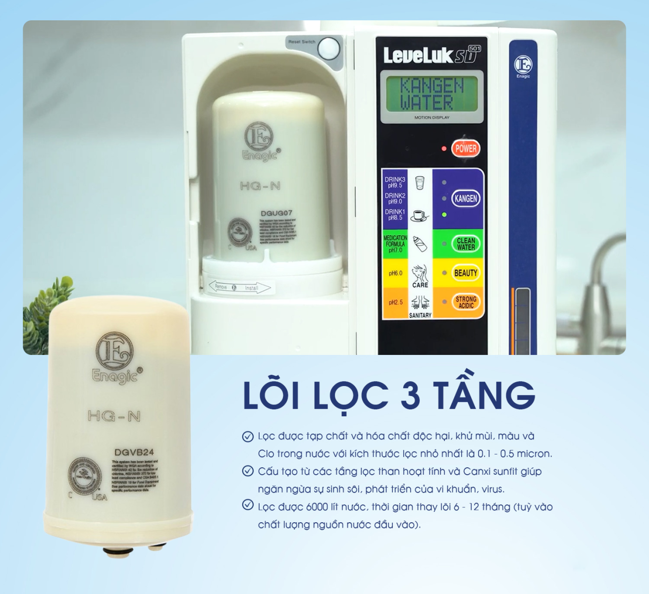 Máy lọc nước điện giải – Giải pháp nước sạch, tốt cho sức khỏe