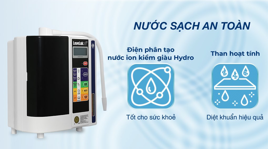 Top những máy lọc nước ion kiềm tốt nhất năm 2025