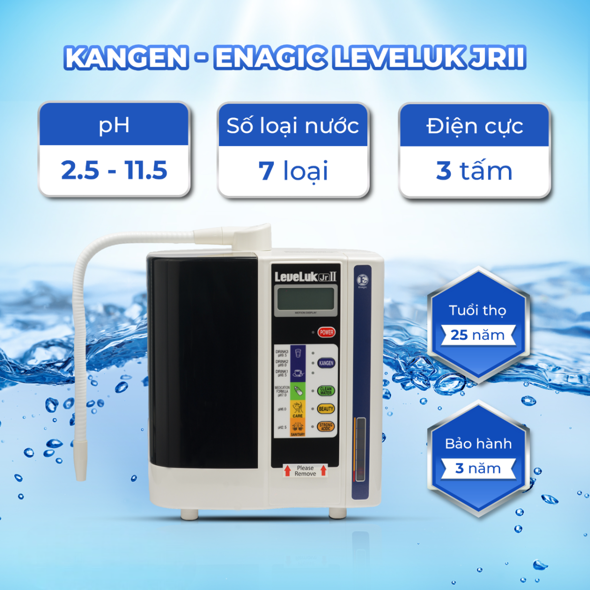 Siêu thị ion kiềm - Địa chỉ mua máy lọc nước điện giải Kangen uy tín, chính hãng