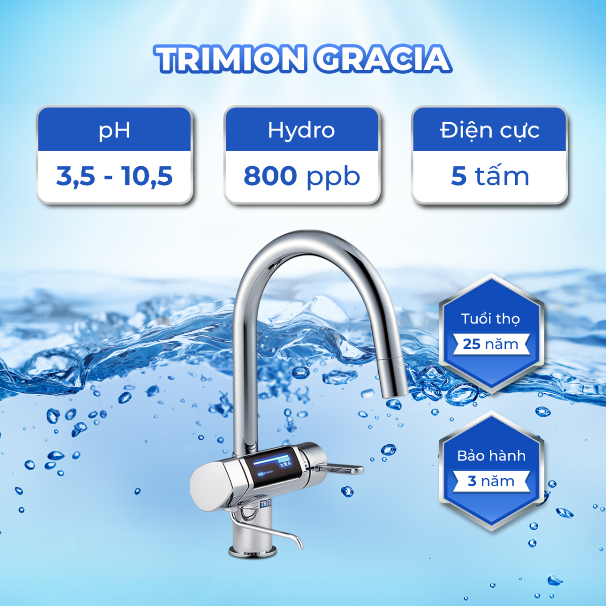 Tại sao máy lọc nước ion kiềm Trim Ion Gracia đang được ưa chuộng?