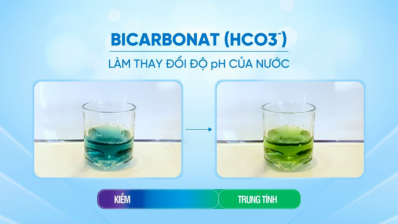 Tại sao pH nước thay đổi về trung tính sau khi kiểm tra?