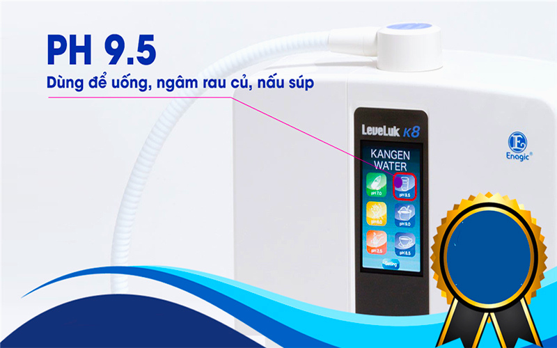Nước ion kiềm pH 9.5 là gì? Những lợi ích đối với sức khỏe