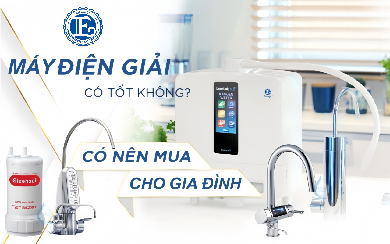Có nên sử dụng máy lọc nước để bảo vệ sức khỏe?